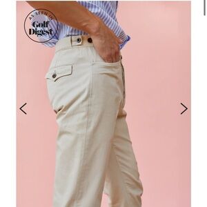 Sid Mashburn Tex Sport Trouser in Stone AP all purpose twill.